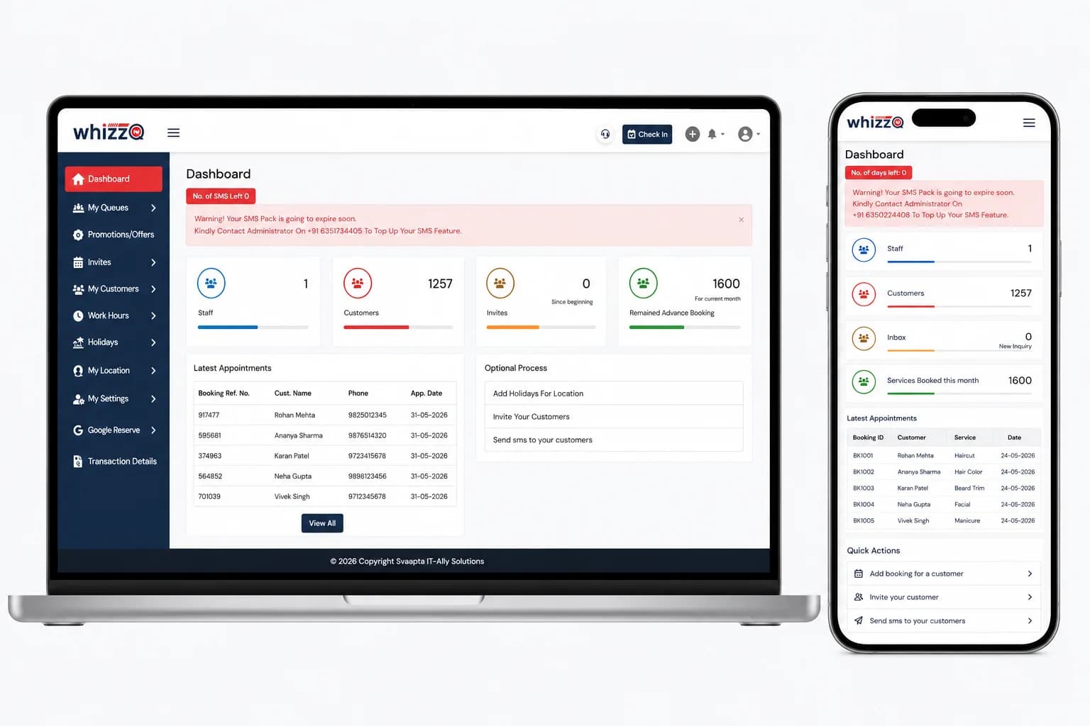 How Svaapta Built a Real Time Appointment Scheduling & Queue Management Platform